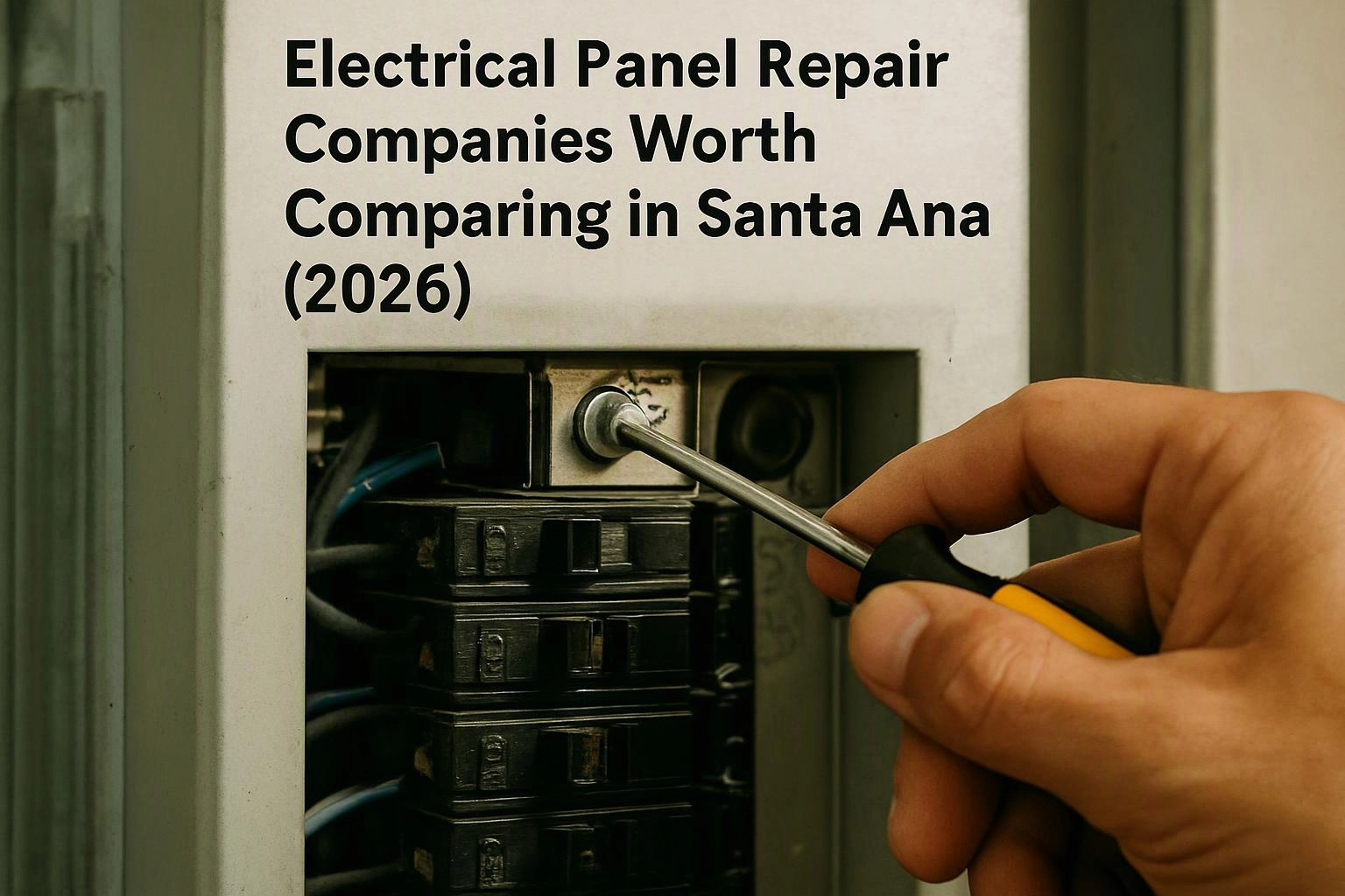 Electrical Panel Repair Companies Worth Comparing in Santa Ana (2026)
