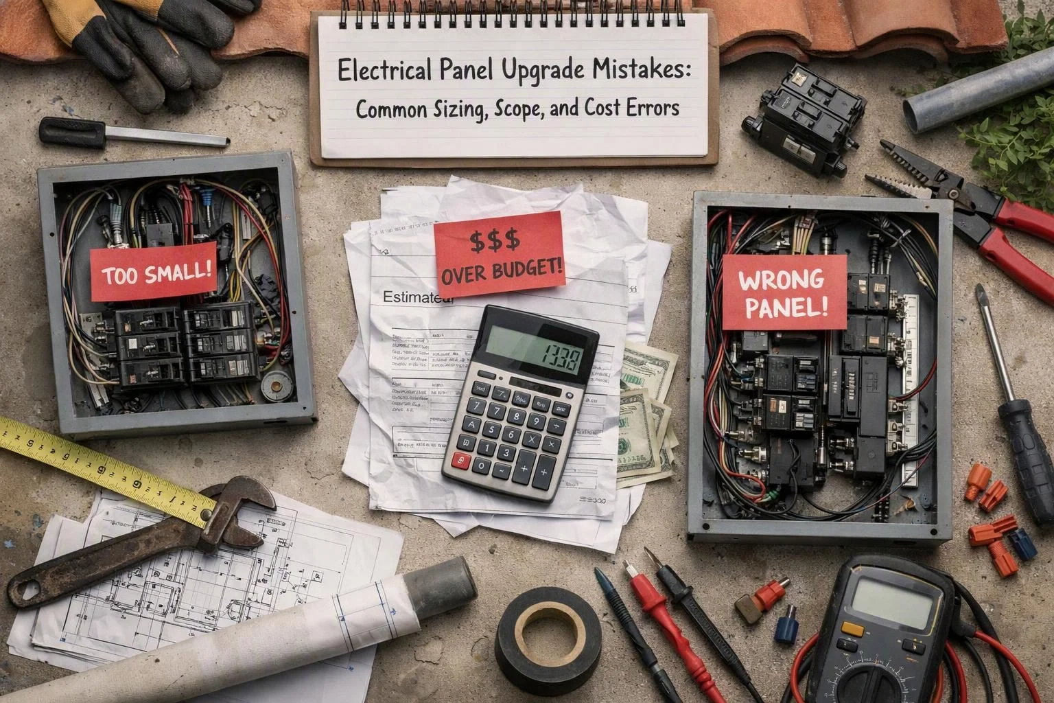 Electrical Panel Upgrade Mistakes: Common Sizing, Scope, and Cost Errors in Santa Ana, California