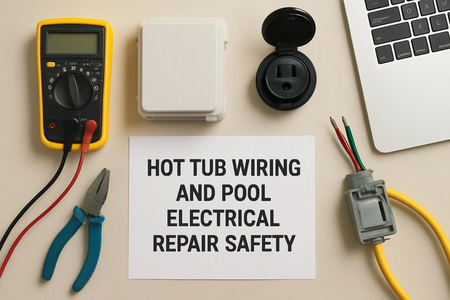 Electrical safety considerations for hot tub wiring