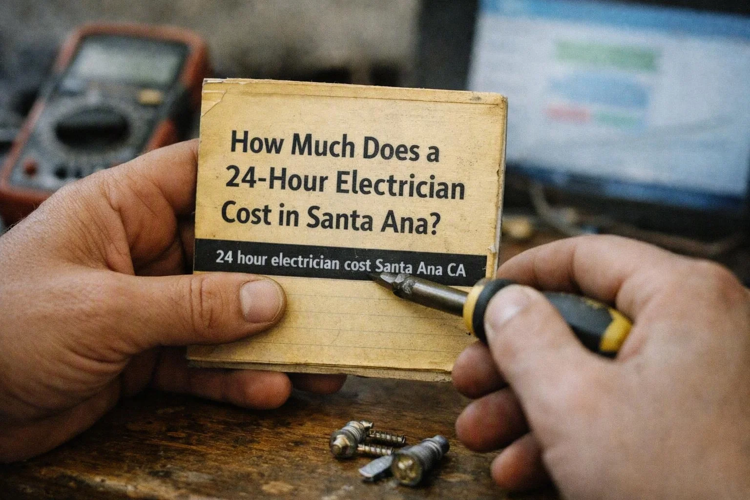 How Much Does a 24-Hour Electrician Cost in Santa Ana?