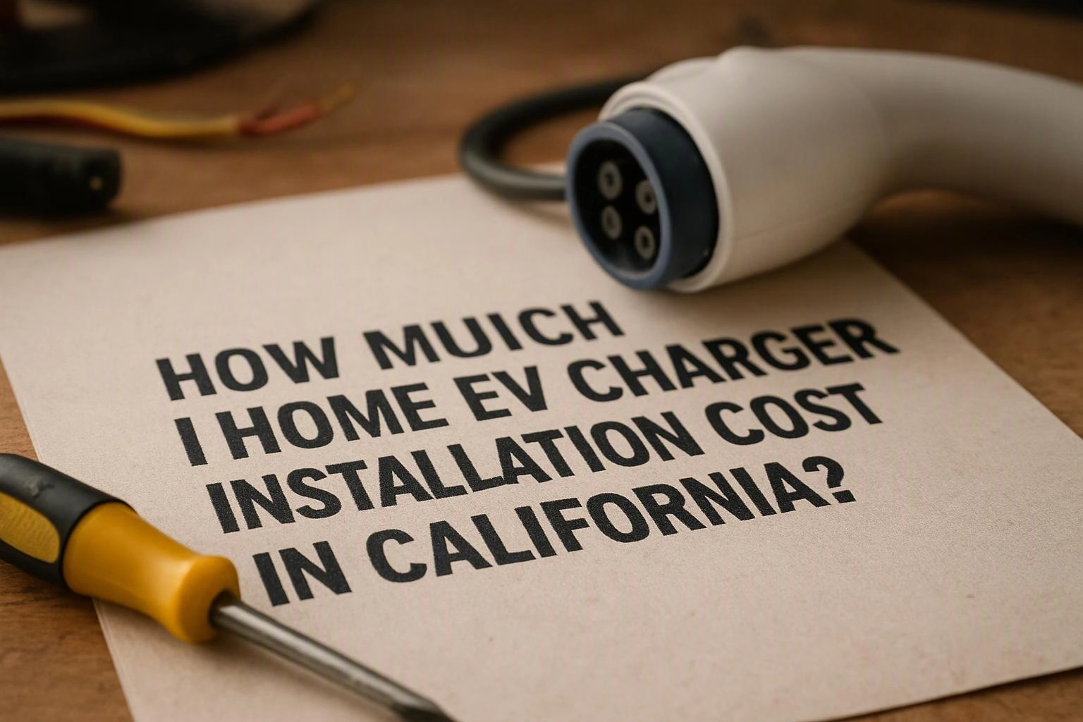 How Much Does Home EV Charger Installation Cost in California? Santa Ana, California