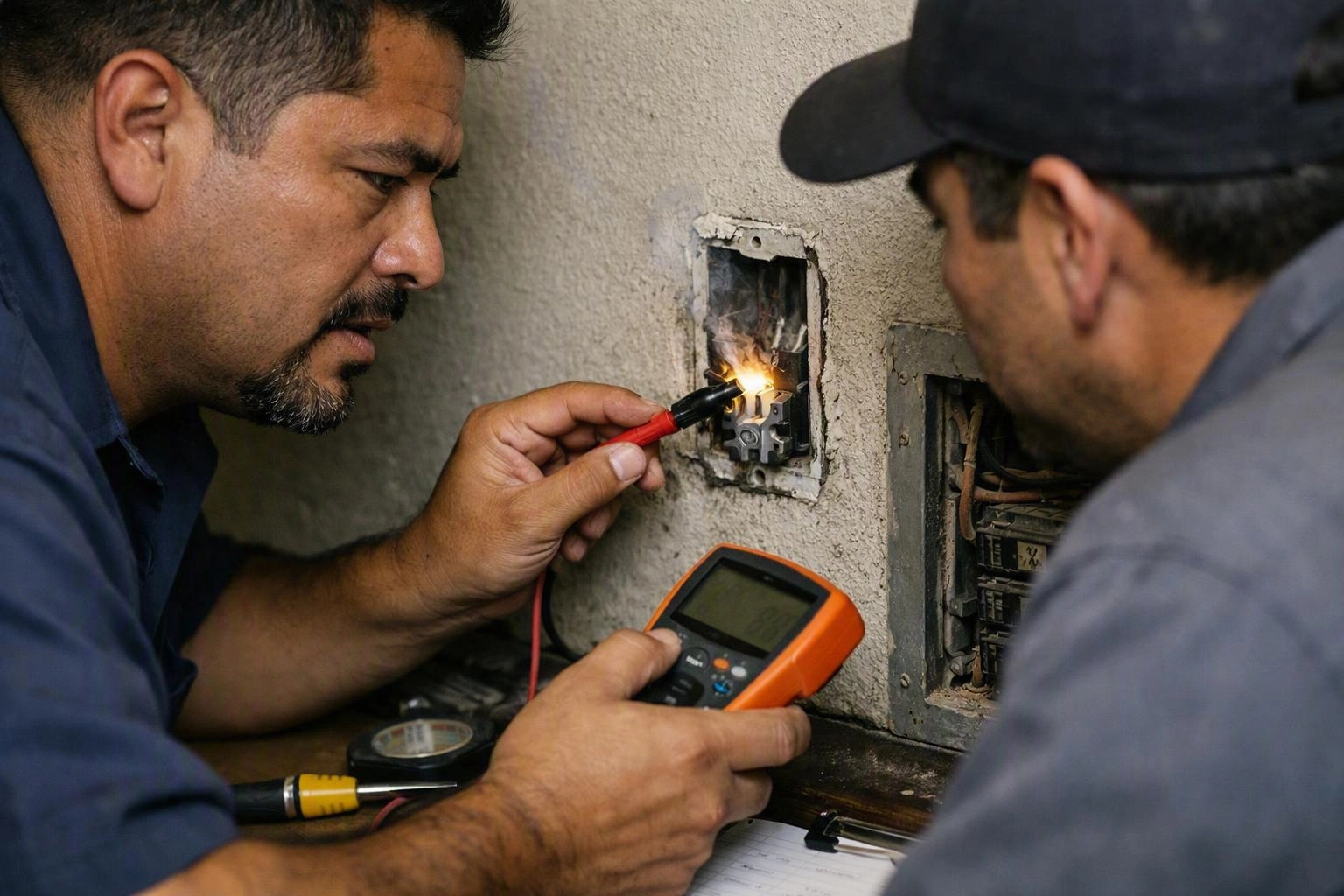 What Buzzing or Crackling From an Outlet, Switch, or Panel Means