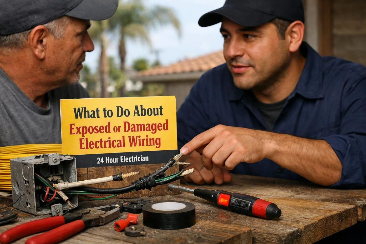 What to Do About Exposed or Damaged Electrical Wiring