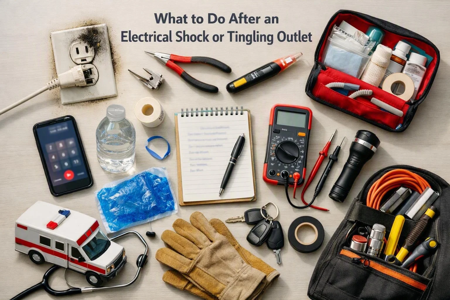 What to Do After an Electrical Shock or Tingling Outlet