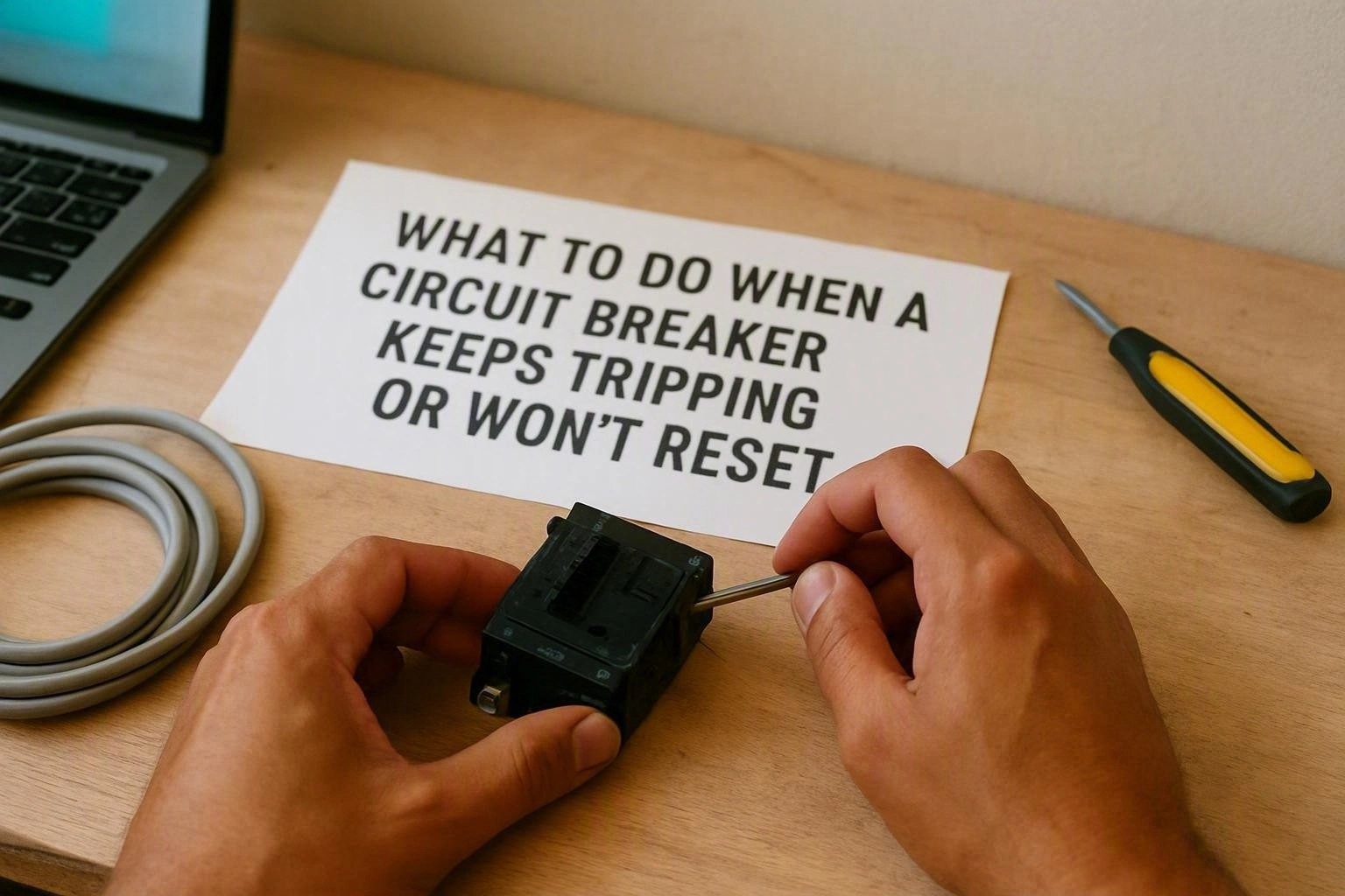 What to Do When a Circuit Breaker Keeps Tripping or Won’t Reset