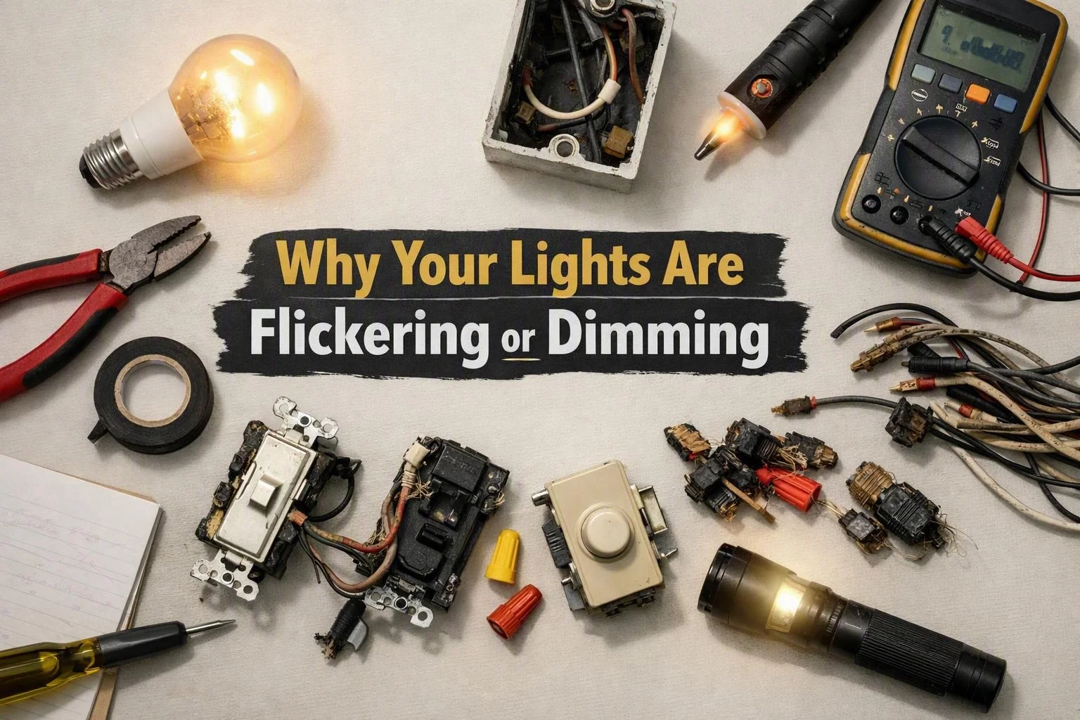 Why Your Lights Are Flickering or Dimming
