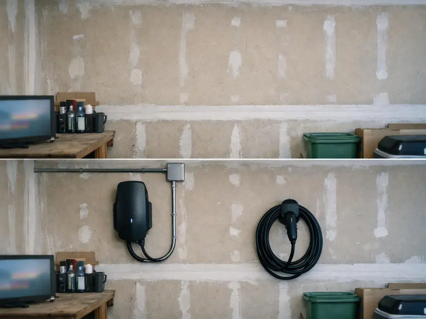 Bidirectional EV charger connected to a Santa Ana home for vehicle-to-home